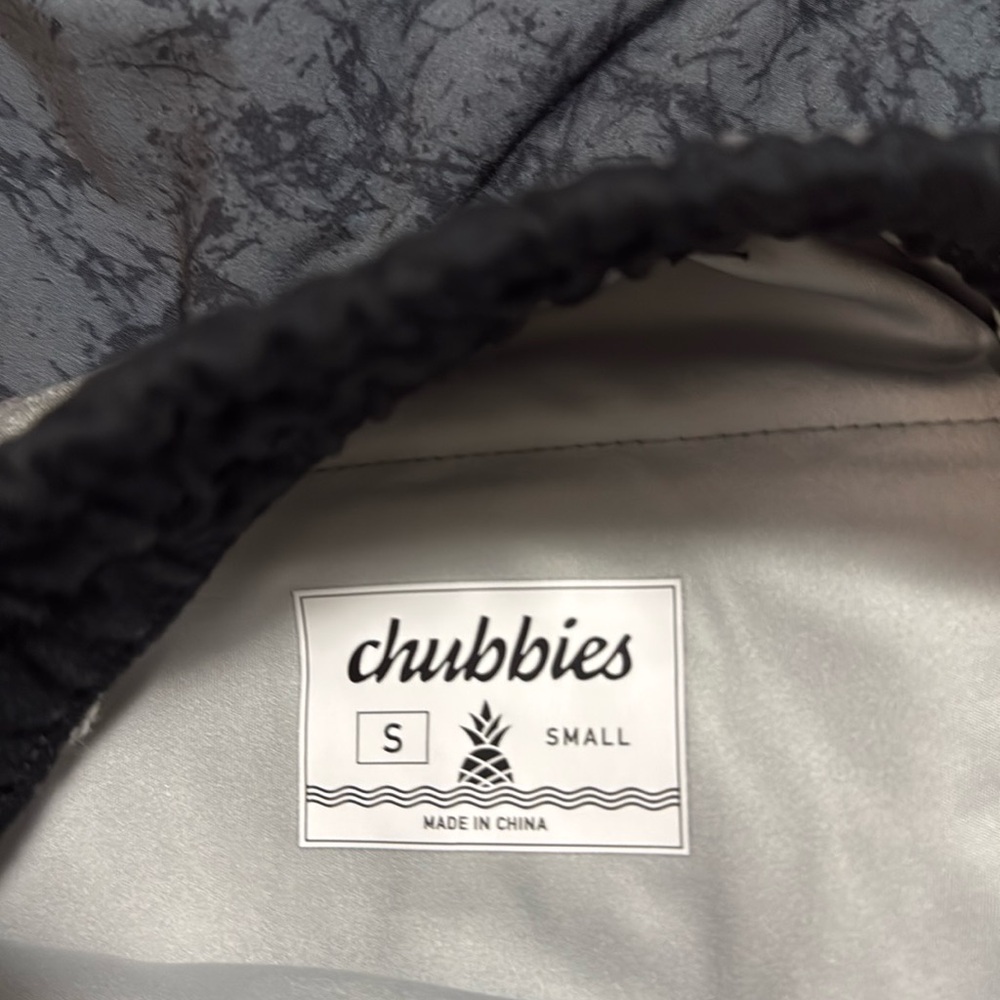 Chubbies size small gray lightweight sweatpants. Soft material